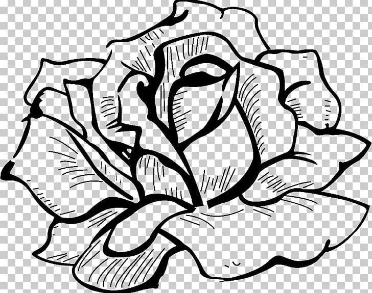 Drawing Flower Icon PNG, Clipart, Art, Artwork, Beach Rose, Black And White, Carnation Free PNG Download
