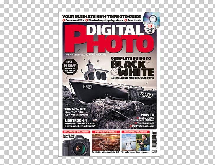 Digital Photography Magazine Book Cover Poster PNG, Clipart, Advertising, Book, Book Cover, Brand, Digital Data Free PNG Download