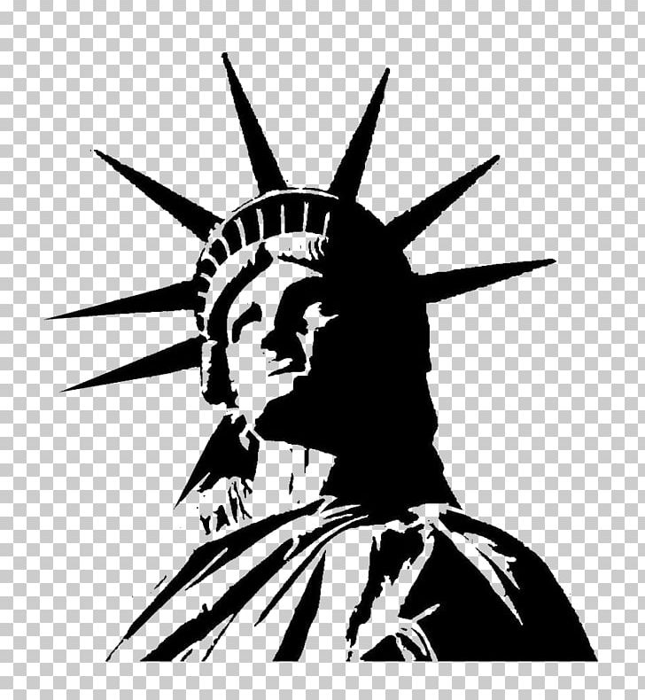 Statue Of Liberty PNG, Clipart, Art, Black And White, Cartoon, Clip Art, Drawing Free PNG Download