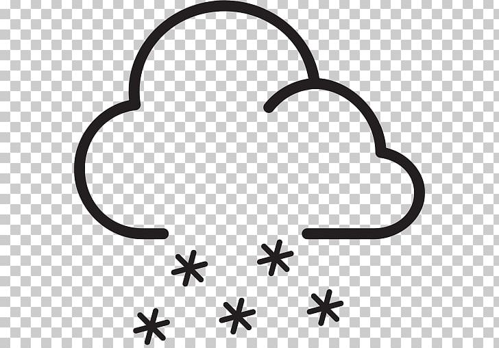 Computer Icons Snow Weather Forecasting PNG, Clipart, Black And White, Body Jewelry, Cloud, Computer Icons, Line Free PNG Download