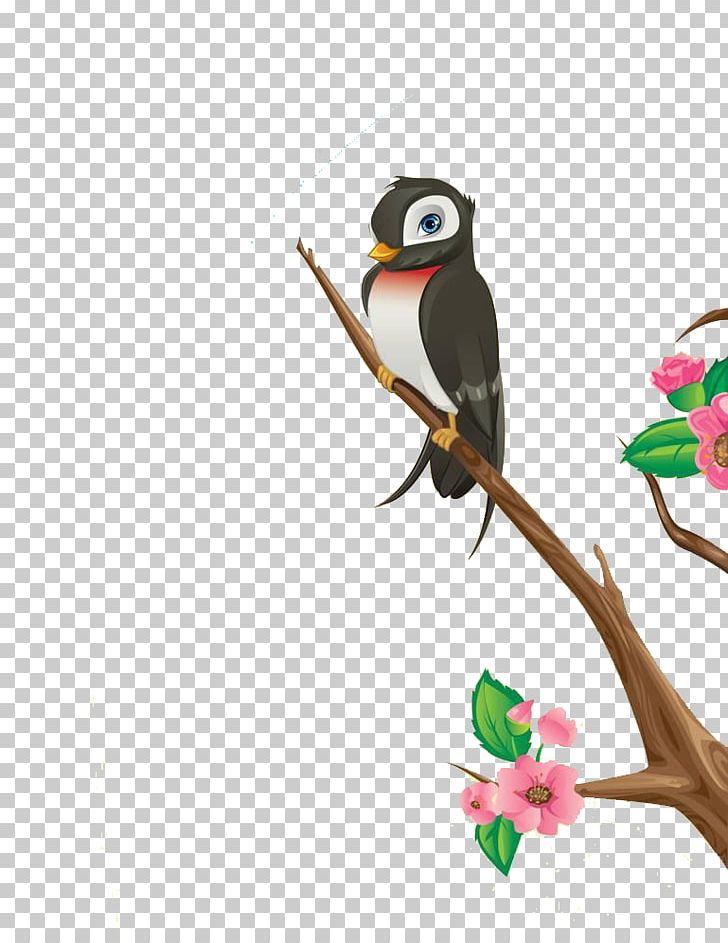 Bird Cherry Blossom Photography Illustration PNG, Clipart, Barn Swallow, Beak, Bird, Bird Cherry, Birdie Free PNG Download