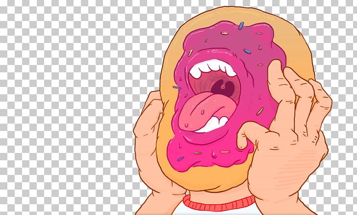 Donuts Voodoo Doughnut Ear Homo Sapiens Cheek PNG, Clipart, Art, Behind, Cartoon, Cheek, Child Free PNG Download