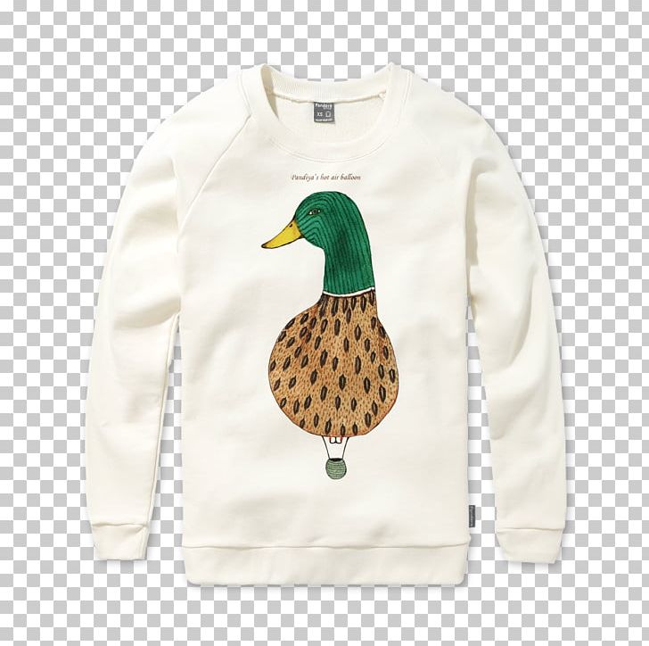 Duck T-shirt Sleeve Neck Outerwear PNG, Clipart, Animals, Bird, Duck, Ducks Geese And Swans, Neck Free PNG Download