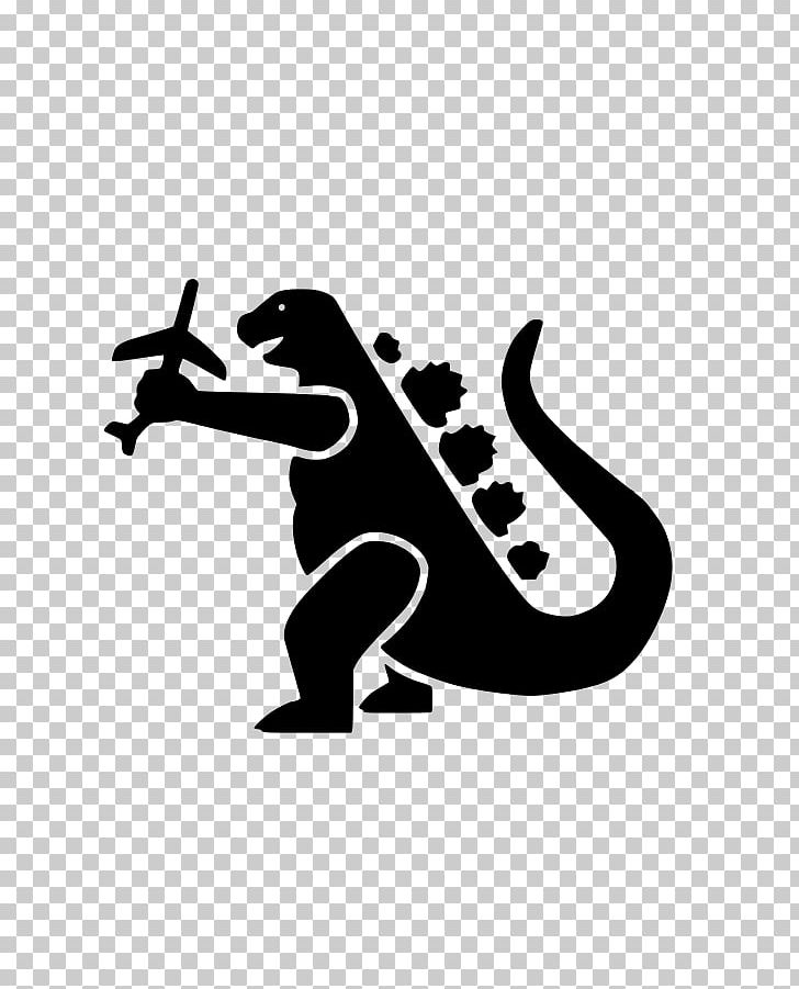 Godzilla Stencil Art PNG, Clipart, Art, Black And White, Cartoon, Deviantart, Film Free PNG Download