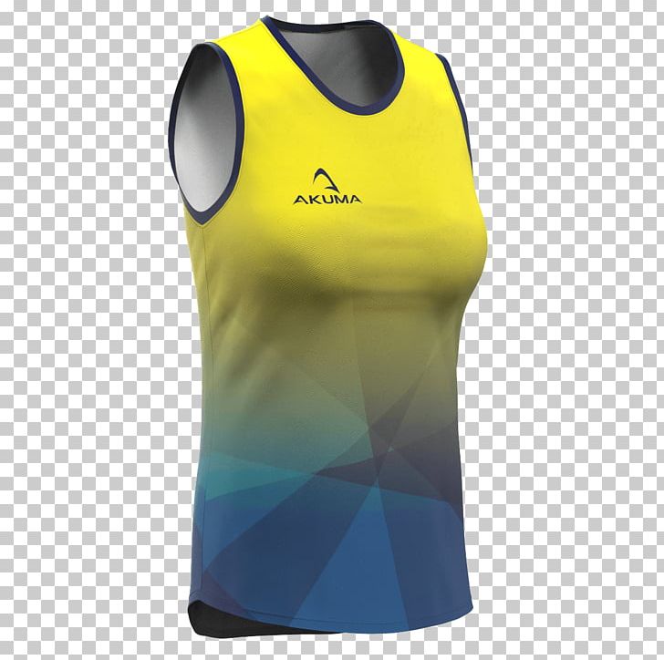 T-shirt Gilets Sleeveless Shirt PNG, Clipart, Active Shirt, Active Tank, Clothing, Electric Blue, Formfitting Garment Free PNG Download