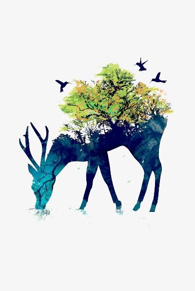 Animals And Plants PNG, Clipart, Animals Clipart, Animals Clipart, Birds, Deer, Plants Clipart Free PNG Download