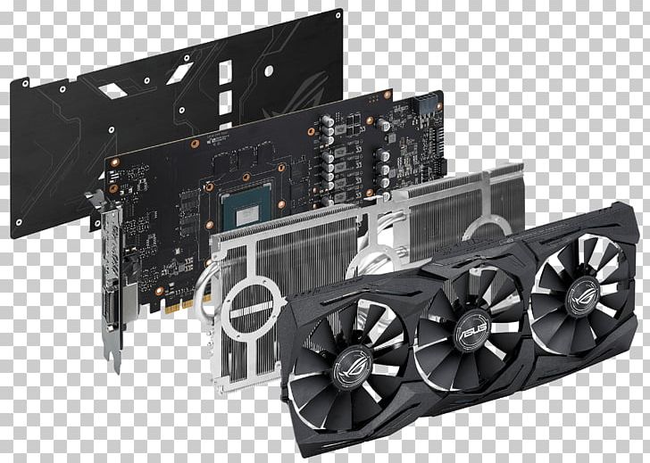 Graphics Cards & Video Adapters GeForce 10 Series PCI Express NVIDIA GeForce GTX 1080 PNG, Clipart, Asus, Computer, Digital Visual Interface, Displayport, Electronics Free PNG Download