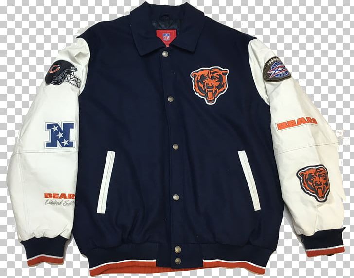 Jacket Outerwear Uniform Sleeve Textile PNG, Clipart, Chicago Bears, Clothing, Jacket, Jersey, Outerwear Free PNG Download