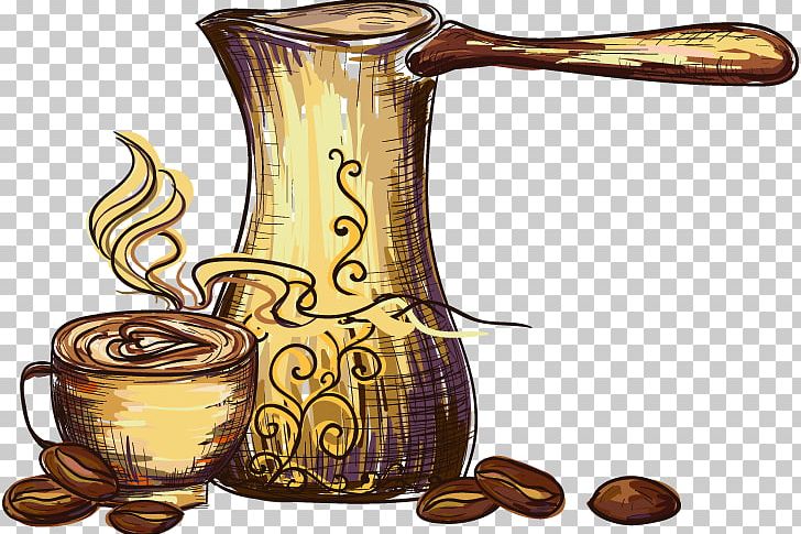 Coffee Cup Tea PNG, Clipart, Coffee, Coffee Bean, Coffee Cup, Cup, Drawing Free PNG Download
