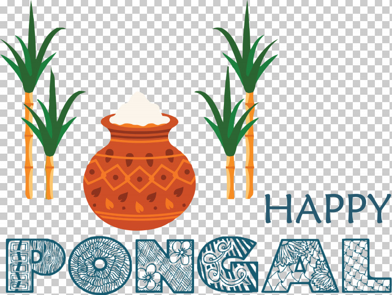 Pongal Happy Pongal PNG, Clipart, Flower, Flowerpot, Fruit, Grasses, Happy Pongal Free PNG Download