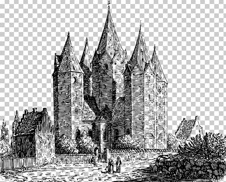 Church Line Art Chapel PNG, Clipart, Abbey, Almshouse, Architecture, Black And White, Building Free PNG Download