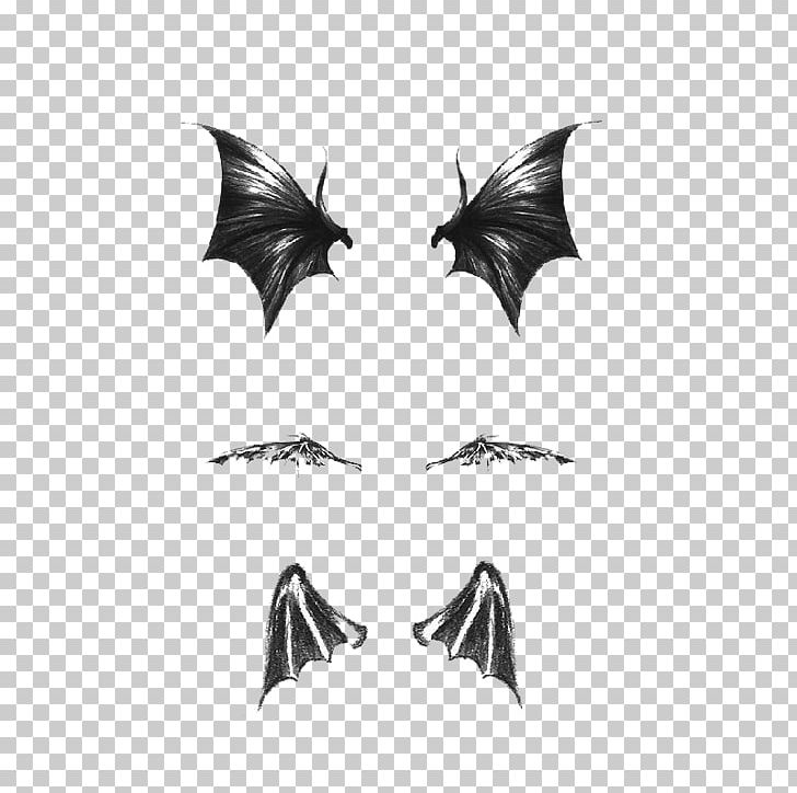 Demon Devil Angel PNG, Clipart, Angel Wings, Bat, Black, Black And White, Brush Free PNG Download