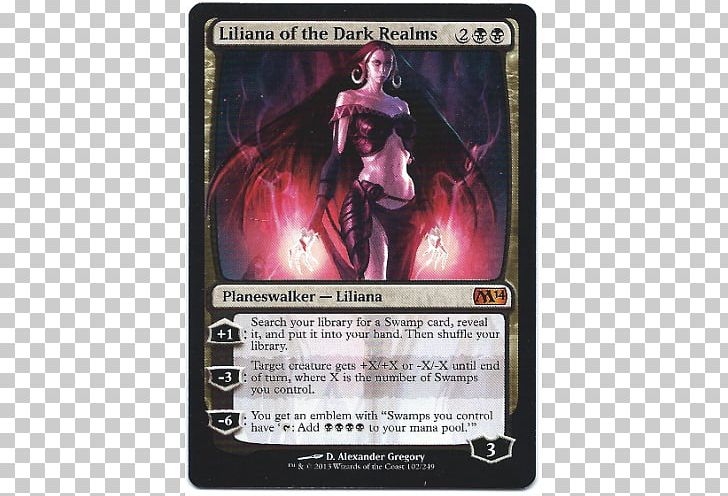 Magic: The Gathering Liliana Of The Dark Realms Playing Card Magic 2014 Liliana Vess PNG, Clipart, Binders, Card Game, Collectable Trading Cards, Collectible Card Game, Games Free PNG Download