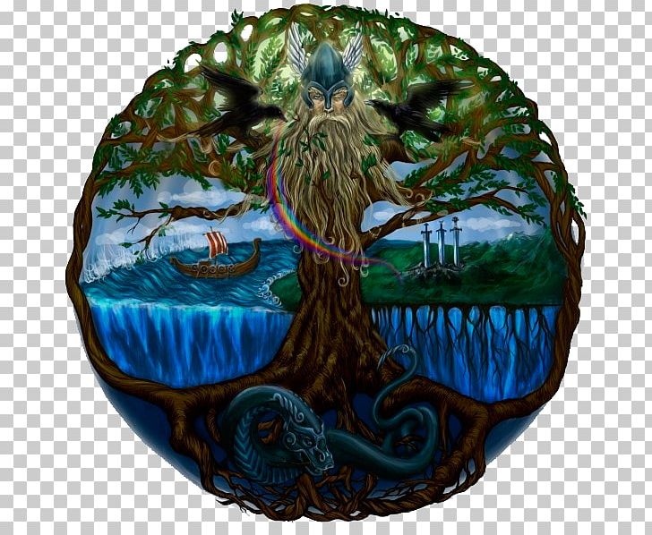 Odin Yggdrasil World Tree Asgard Old Norse PNG, Clipart, Aasainusko, Asgard, Deity, Heathenry, Huginn And Muninn Free PNG Download