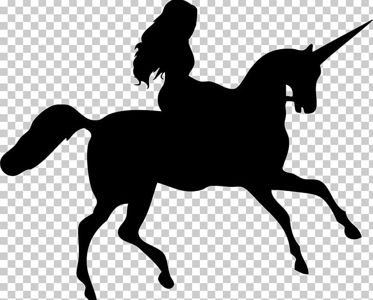 Horse Silhouette Unicorn PNG, Clipart, Animals, Black, Colt, Drawing, English Riding Free PNG Download