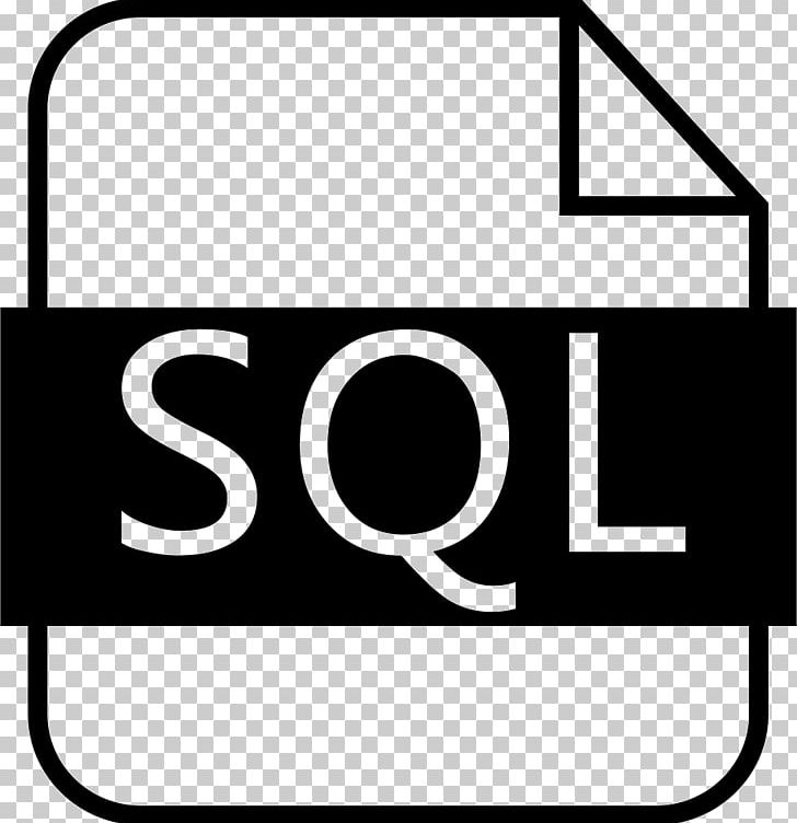 SQL Query Language Computer Icons Scalable Graphics Portable Network Graphics PNG, Clipart, Area, Black And White, Brand, Column, Computer Icons Free PNG Download