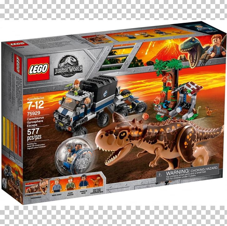 Lego Jurassic World Carnotaurus Gyrosphere Escape 75929 Owen Toy PNG, Clipart, 2018, Construction Set, Isla Nublar, Jurassic World, Jurassic World Fallen Kingdom Free PNG Download