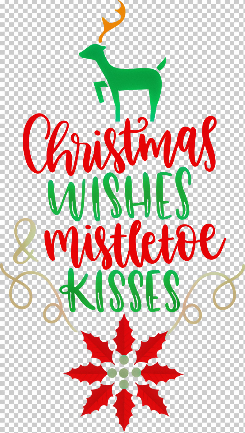 Christmas Wishes Mistletoe Kisses PNG, Clipart, Character, Christmas Day, Christmas Ornament, Christmas Ornament M, Christmas Tree Free PNG Download