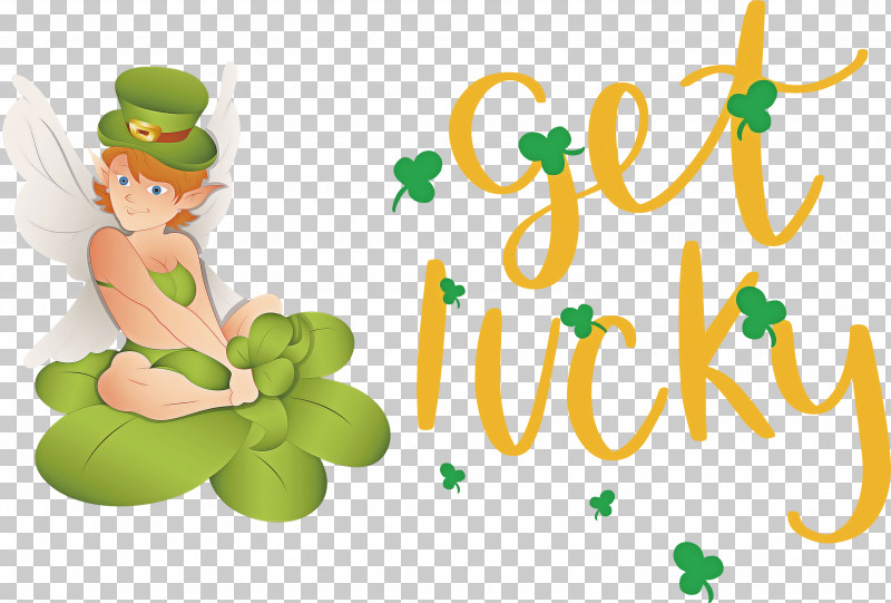 Get Lucky Saint Patrick Patricks Day PNG, Clipart, Get Lucky, Ireland, Irish People, Leaf, Leprechaun Free PNG Download