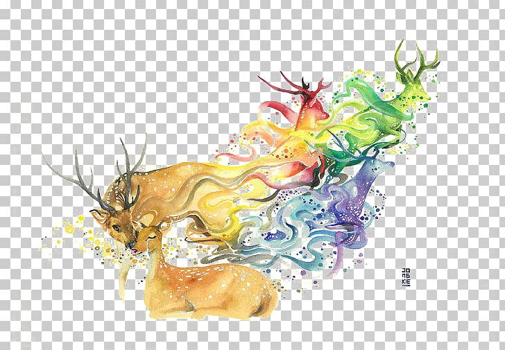 Watercolor: Animals Watercolor Painting Drawing Illustration PNG, Clipart, Animals, Art, Artist, Arts, Colorful Background Free PNG Download