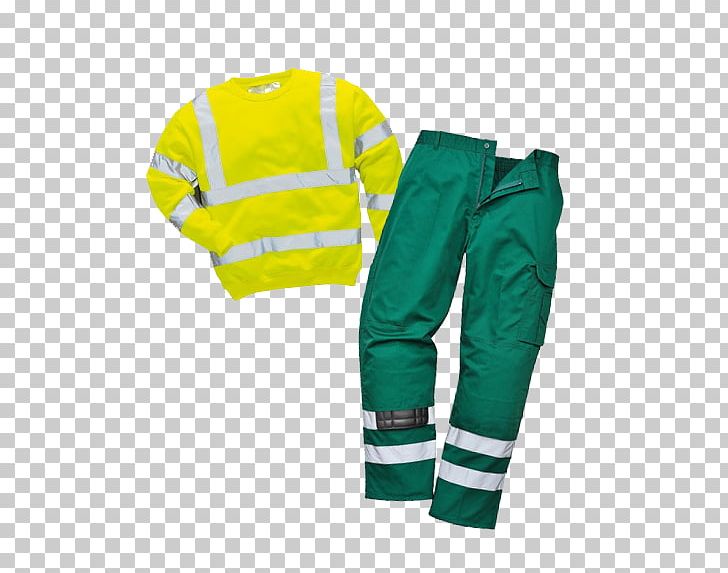 High-visibility Clothing Pants Workwear Personal Protective Equipment PNG, Clipart, Clothing, Clothing Sizes, Crop Top, Green, Highvisibility Clothing Free PNG Download