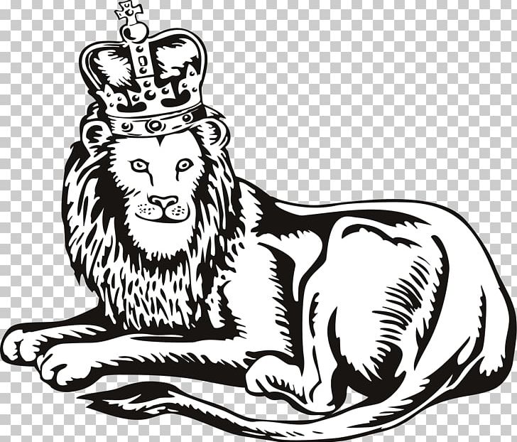 Lion Stock Illustration PNG, Clipart, Big Cat, Big Cats, Black And White, Carnivoran, Cat Like Mammal Free PNG Download