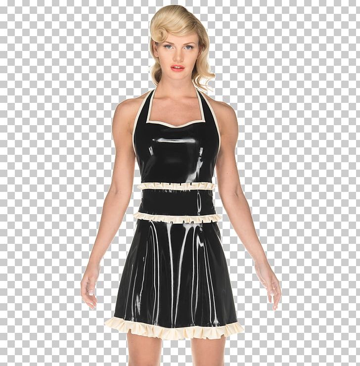 Little Black Dress Apron Halterneck Natural Rubber Latex PNG, Clipart, Aliexpress, Apron, Aprons Clothes, Black, Cleaning Free PNG Download