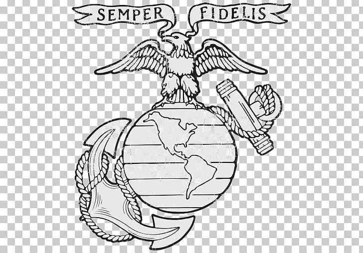 United States Of America United States Marine Corps Drawing Marines Logo PNG, Clipart, Angle, Art, Artwork, Emblem, Fictional Character Free PNG Download
