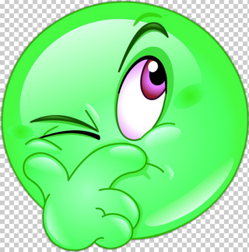 Emoticon PNG, Clipart, Cartoon, Circle, Emoticon, Eye, Green Free PNG Download