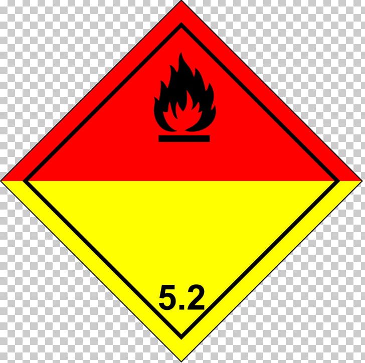 Paper Dangerous Goods Placard Organic Peroxide Label PNG, Clipart, Adr, Angle, Area, Combustibility And Flammability, Decal Free PNG Download