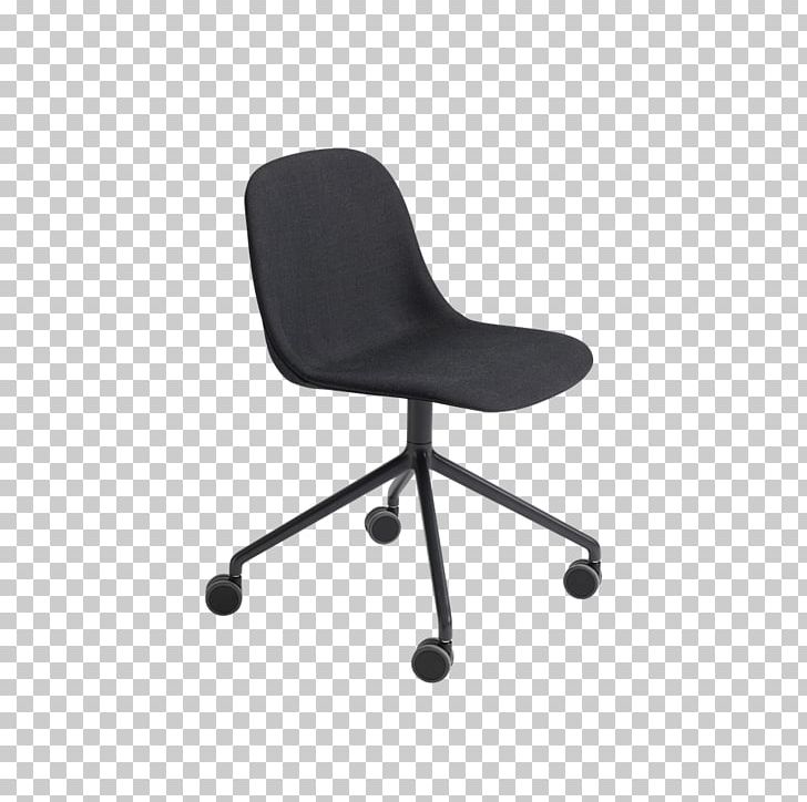Swivel Chair Muuto Model 3107 Chair Upholstery PNG, Clipart, Angle, Armrest, Bedroom, Black, Caster Free PNG Download
