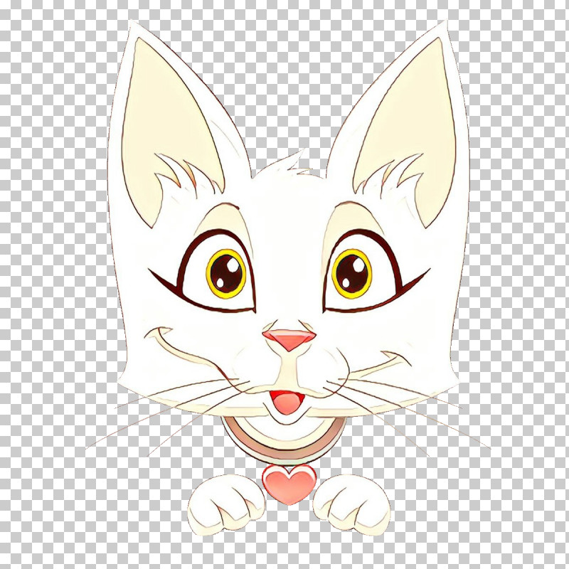 Cat White Whiskers Small To Medium-sized Cats Cartoon PNG, Clipart, Cartoon, Cat, Head, Kitten, Nose Free PNG Download