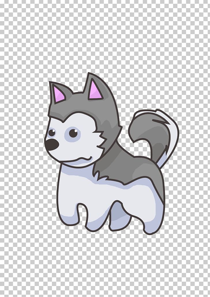 Siberian Husky Puppy Cat Animal PNG, Clipart, Animals, Art, Canidae, Carnivoran, Cartoon Free PNG Download