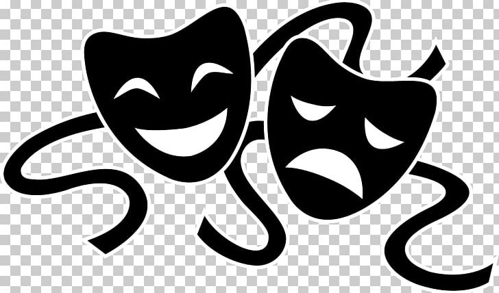 Theatre Drama Play Tragedy Mask PNG, Clipart, Acting, Art, Arts, Black And White, Brand Free PNG Download