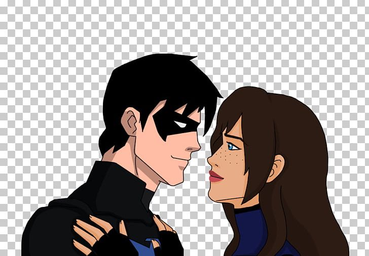 Nightwing Robin Poison Ivy Ra's Al Ghul Superboy PNG, Clipart, Animals, Black Hair, Cock, Conversation, Ear Free PNG Download