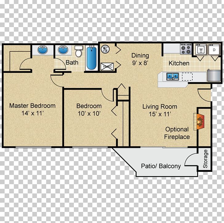 Floor Plan Villages Of Bent Tree Apartment PNG, Clipart, Angle, Apartment, Area, Car Park, Ceiling Free PNG Download