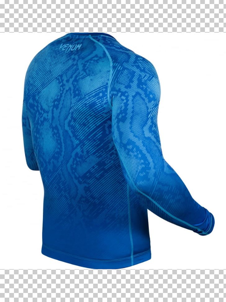Sleeve Venum T-shirt Blue Martial Arts PNG, Clipart, Blue, Clothing, Cobalt Blue, Combat, Combat Sport Free PNG Download