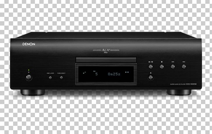 Super Audio CD DENON PMA-1600NE HiFi Amplifier CD Player High Fidelity PNG, Clipart, Audio, Audio Equipment, Audio Receiver, Audio Signal, Cd Player Free PNG Download