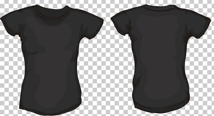 T-shirt Polo Shirt Sleeve PNG, Clipart, Background Black, Black, Black Background, Black Board, Black Hair Free PNG Download