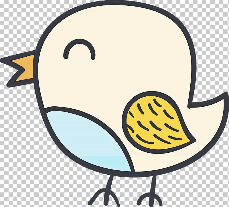 Beak Yellow PNG, Clipart, Beak, Cartoon Bird, Cute Bird, Yellow Free PNG Download