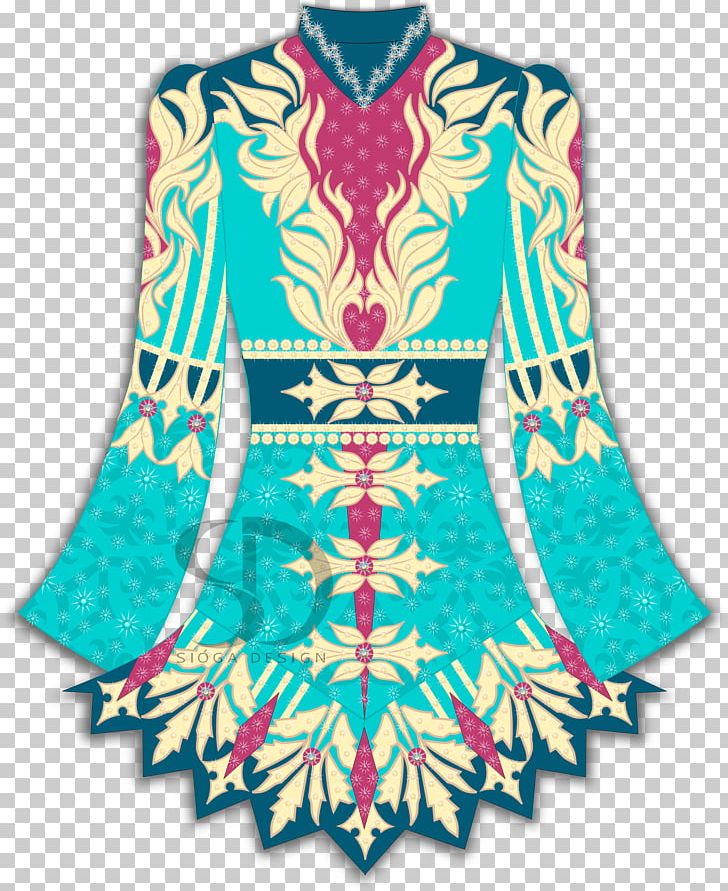 Dress Sleeve Outerwear Pattern PNG, Clipart, Aqua, Cart, Clothing, Costume Design, Dance Free PNG Download