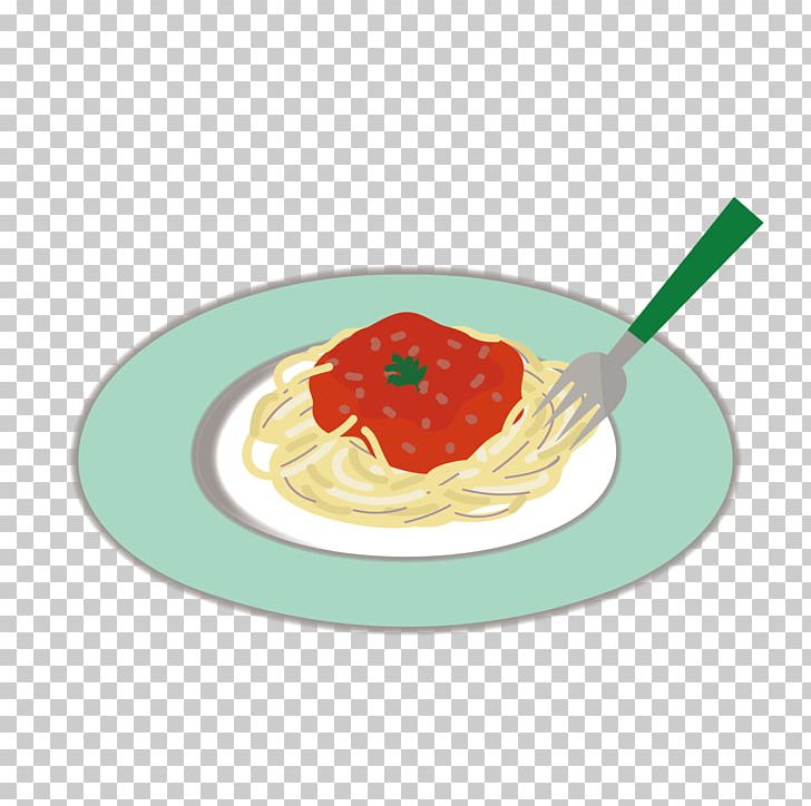 Plate Spaghetti Dish Recipe Fork PNG, Clipart, Cuisine, Cutlery, Dish, Dishware, Food Free PNG Download