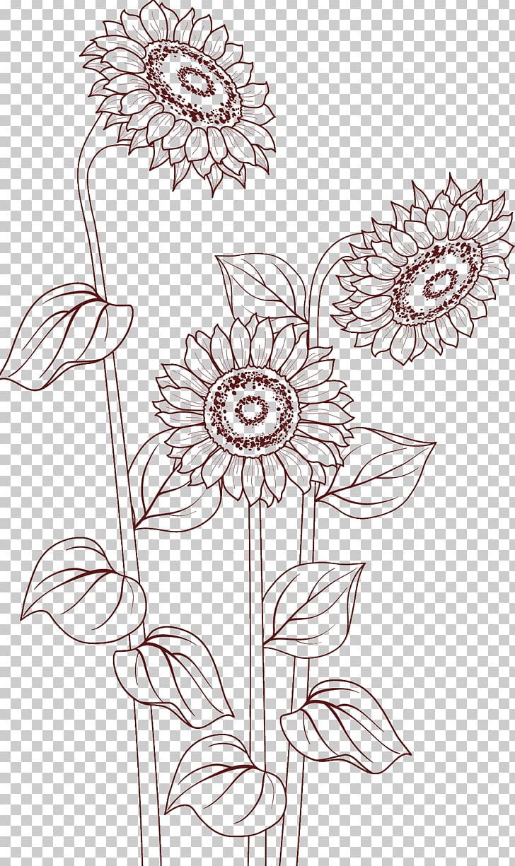 Floral Design Cut Flowers Plants PNG, Clipart, Area, Art, Artwork, Black And White, Cut Flowers Free PNG Download