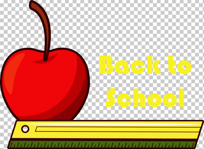 Back To School PNG, Clipart, Apple, Back To School, Fruit, Geometry, Line Free PNG Download