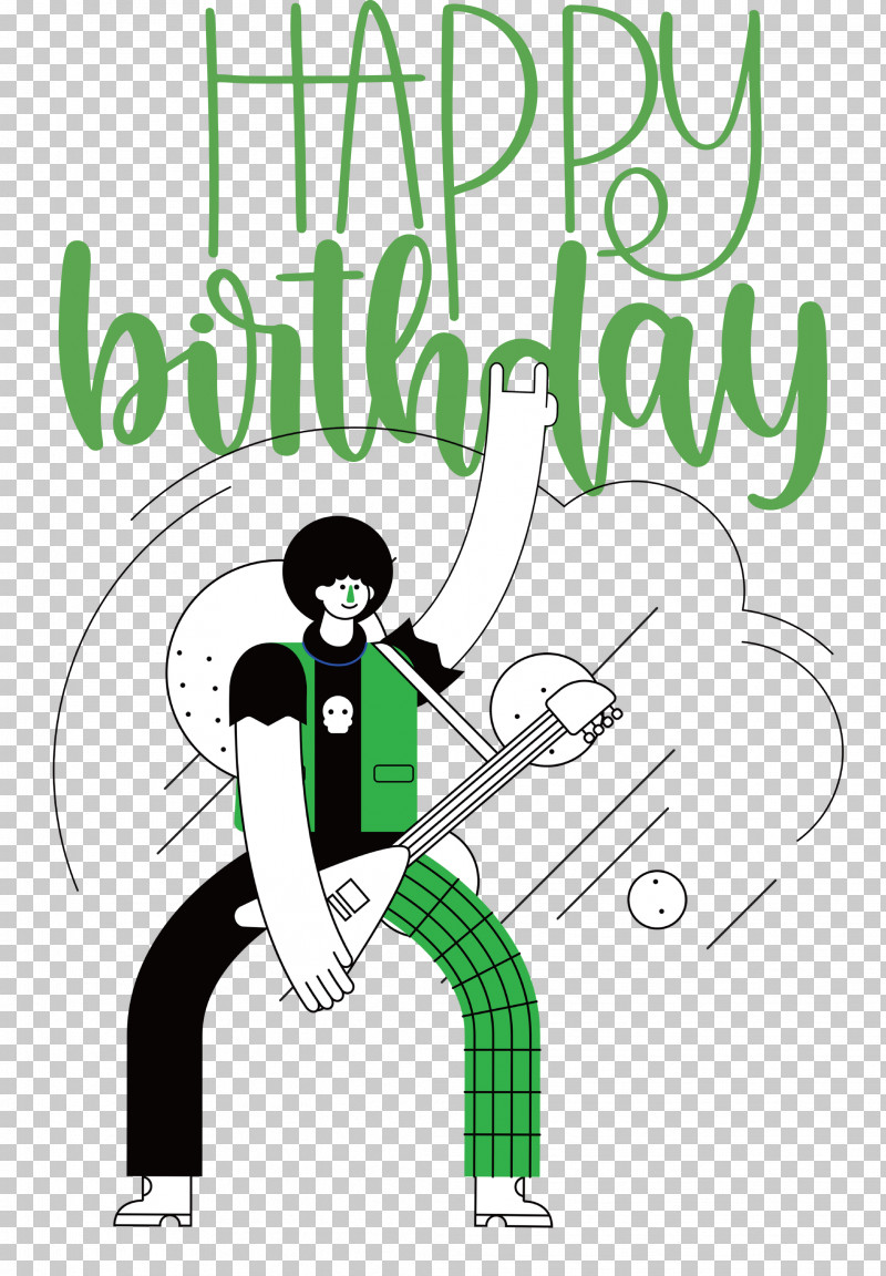 Happy Birthday PNG, Clipart, Behavior, Cartoon, Green, Happy Birthday, Human Free PNG Download