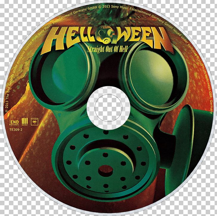 Straight Out Of Hell Helloween My God-Given Right Album Compact Disc PNG, Clipart, Album, Compact Disc, Disk Image, Fan Art, Green Free PNG Download