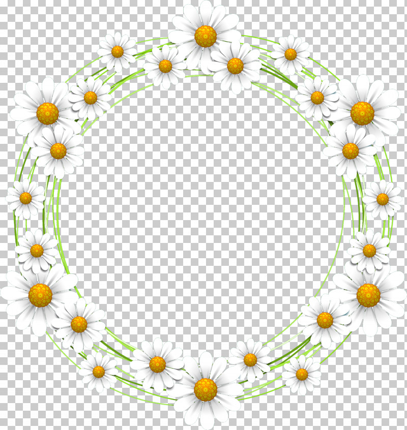 Flower Circle Frame Floral Circle Frame PNG, Clipart, Camomile, Chamomile, Circle, Daisy, Floral Circle Frame Free PNG Download