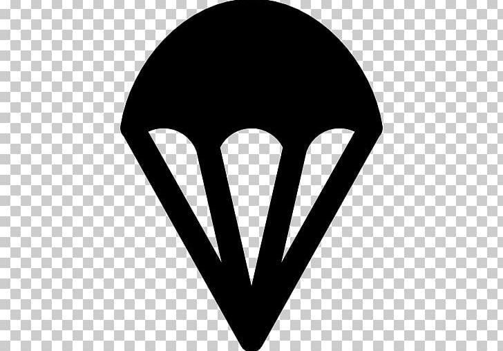 Computer Icons Parachute Sport Paragliding PNG, Clipart, Angle, Black, Black And White, Brand, Computer Icons Free PNG Download