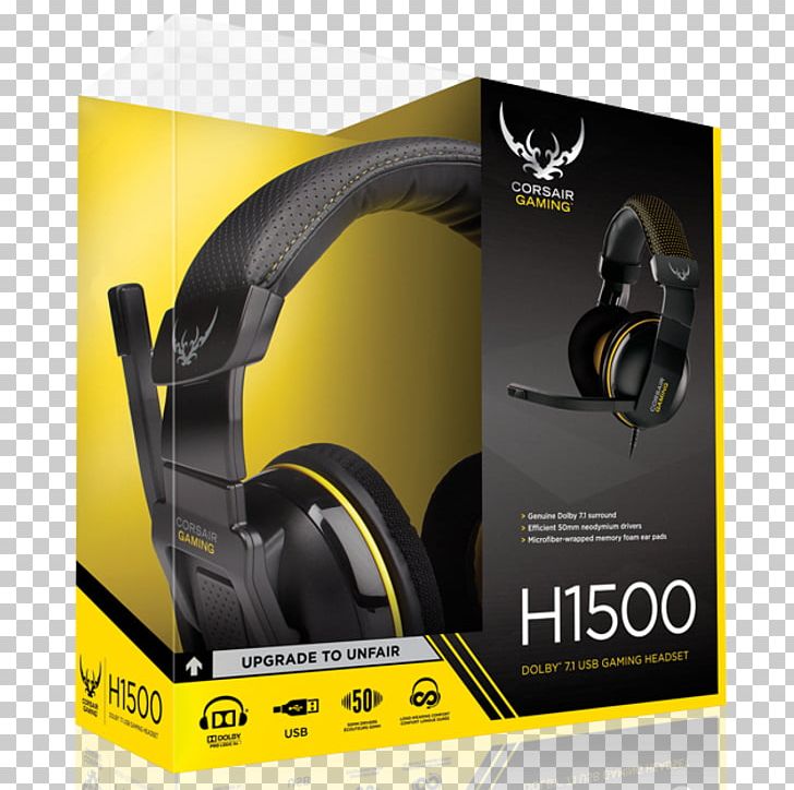 Headphones Computer Keyboard Computer Mouse Corsair Components Corsair H1500 PNG, Clipart, 71 Surround Sound, Audio, Audio Equipment, Brand, Computer Keyboard Free PNG Download