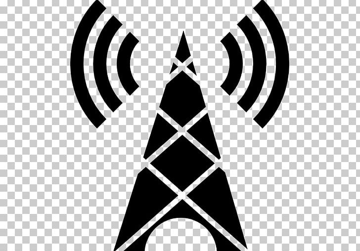 Wi-Fi Telecommunications Tower Wireless PNG, Clipart, Angle, Black, Black And White, Cell Site, Circle Free PNG Download